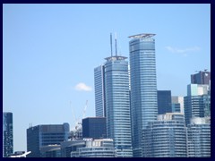 View of the Harbourfront the tour boat 032